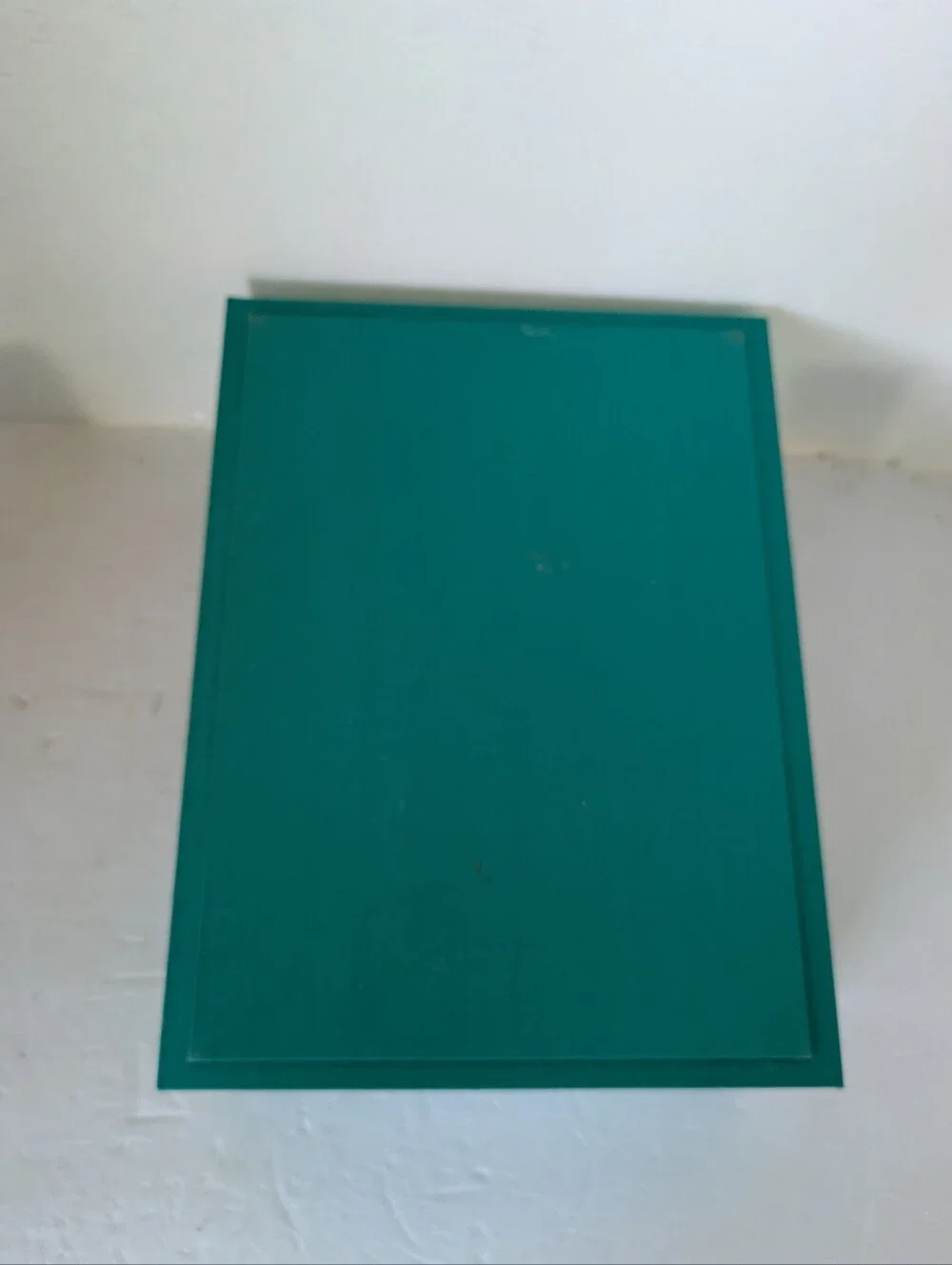 Storage Box Teal Home Organization Box Adjustable Inside Dividers